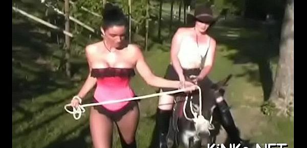  Femdom humping makes each lovestick so large and hard
